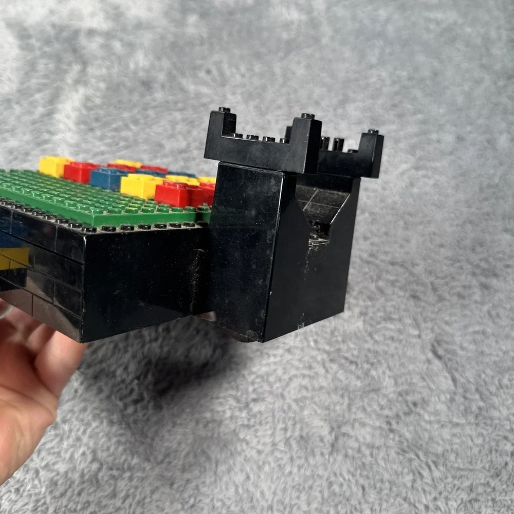 Vintage TYCO Super Fun Playful Colorful Blocks Lego Telephone 1980's Untested
